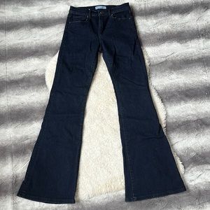 Banana Republic Deep Blue Wash Denim Fit and Flare Jeans